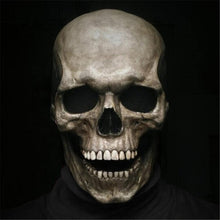 Load image into Gallery viewer, Halloween Realistic Mask Scary Full Head Skull Masks with Moving Jaw