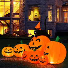 Load image into Gallery viewer, Halloween Festivr Inflatable With LED Lights Spoof Ghost Yard Decoration