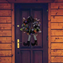 Load image into Gallery viewer, Halloween Wreath Door Hanging Wreath