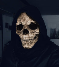 Load image into Gallery viewer, Halloween Realistic Mask Scary Full Head Skull Masks with Moving Jaw