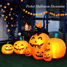 Load image into Gallery viewer, Halloween Festivr Inflatable With LED Lights Spoof Ghost Yard Decoration