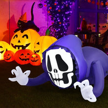 Load image into Gallery viewer, 4 Feet Halloween Inflatable Ghost with Built-in LED Lights