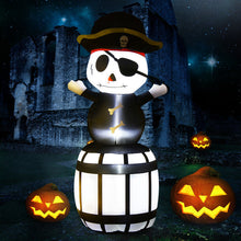 Load image into Gallery viewer, Halloween Festivr Inflatable With LED Lights Spoof Ghost Yard Decoration