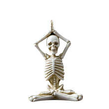 Load image into Gallery viewer, Bone Stretchers Skeletons in Yoga Poses Statue Set