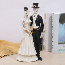 Load image into Gallery viewer, Halloween Decorations Bride Groom Tabletop Figurines 14" Tall