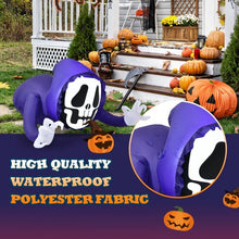 Load image into Gallery viewer, 4 Feet Halloween Inflatable Ghost with Built-in LED Lights