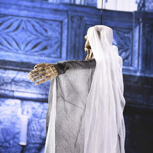 Load image into Gallery viewer, Halloween Ghost Hanging Decorations Home Skull Props Scary Creepy Voice Control