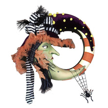 Load image into Gallery viewer, Halloween Wreath Front Door Window Hanging Decoration