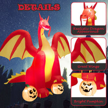 Load image into Gallery viewer, Halloween Festivr Inflatable With LED Lights Spoof Ghost Yard Decoration