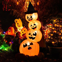 Load image into Gallery viewer, Halloween Festivr Inflatable With LED Lights Spoof Ghost Yard Decoration