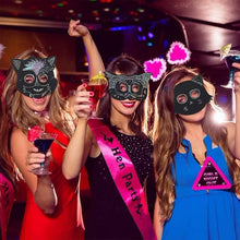 Load image into Gallery viewer, Halloween Party Favors - 24PCS Magic Rainbow Scratch Art Masks Kits Bulk - Ages 3-5 4-8