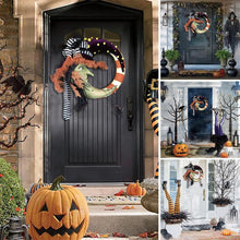 Load image into Gallery viewer, Halloween Wreath Front Door Window Hanging Decoration