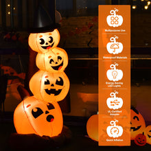 Load image into Gallery viewer, Halloween Festivr Inflatable With LED Lights Spoof Ghost Yard Decoration