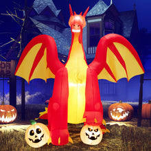 Load image into Gallery viewer, Halloween Festivr Inflatable With LED Lights Spoof Ghost Yard Decoration