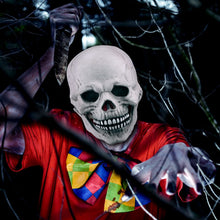 Load image into Gallery viewer, Halloween Realistic Mask Scary Full Head Skull Masks with Moving Jaw
