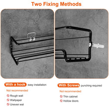 Load image into Gallery viewer, 4Pcs Wall Mount Spice Racks Seasoning Herb Jar Holder Organizer Kitchen Pantry Door