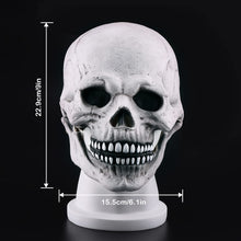 Load image into Gallery viewer, Halloween Realistic Mask Scary Full Head Skull Masks with Moving Jaw