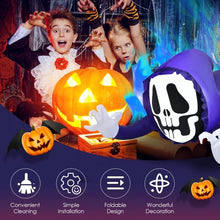 Load image into Gallery viewer, 4 Feet Halloween Inflatable Ghost with Built-in LED Lights