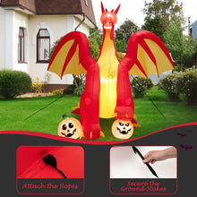 Load image into Gallery viewer, Halloween Festivr Inflatable With LED Lights Spoof Ghost Yard Decoration