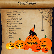 Load image into Gallery viewer, Halloween Festivr Inflatable With LED Lights Spoof Ghost Yard Decoration