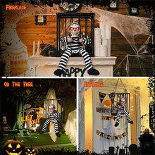 Load image into Gallery viewer, Talking Skeleton Prisoner Cage Terror, Halloween Decoration Toy
