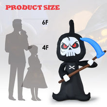 Load image into Gallery viewer, Halloween Festivr Inflatable With LED Lights Spoof Ghost Yard Decoration