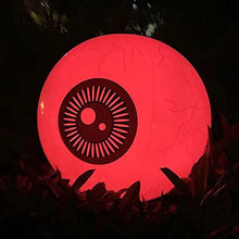 Load image into Gallery viewer, Inflatable Luminous Eyeball Inflatable Rechargeable Led Light Up Eyeball