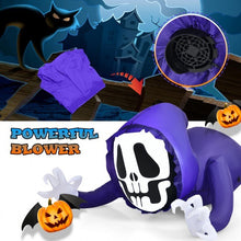 Load image into Gallery viewer, 4 Feet Halloween Inflatable Ghost with Built-in LED Lights