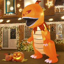 Load image into Gallery viewer, Halloween Festivr Inflatable With LED Lights Spoof Ghost Yard Decoration