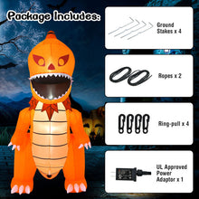 Load image into Gallery viewer, Halloween Festivr Inflatable With LED Lights Spoof Ghost Yard Decoration