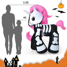 Load image into Gallery viewer, Halloween Festivr Inflatable With LED Lights Spoof Ghost Yard Decoration