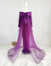Load image into Gallery viewer, Maternity Tulle Long Dresses
