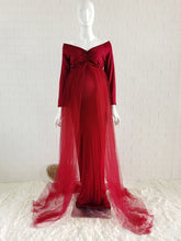 Load image into Gallery viewer, Maternity Tulle Long Dresses