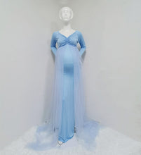 Load image into Gallery viewer, Maternity Tulle Long Dresses