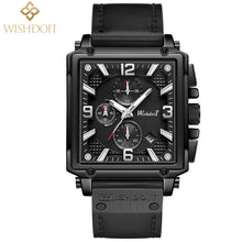 Load image into Gallery viewer, Waterproof Luxury Leather Square Watch