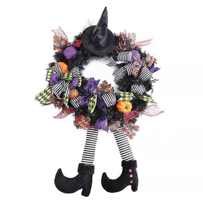 Halloween Wreath Door Hanging Wreath