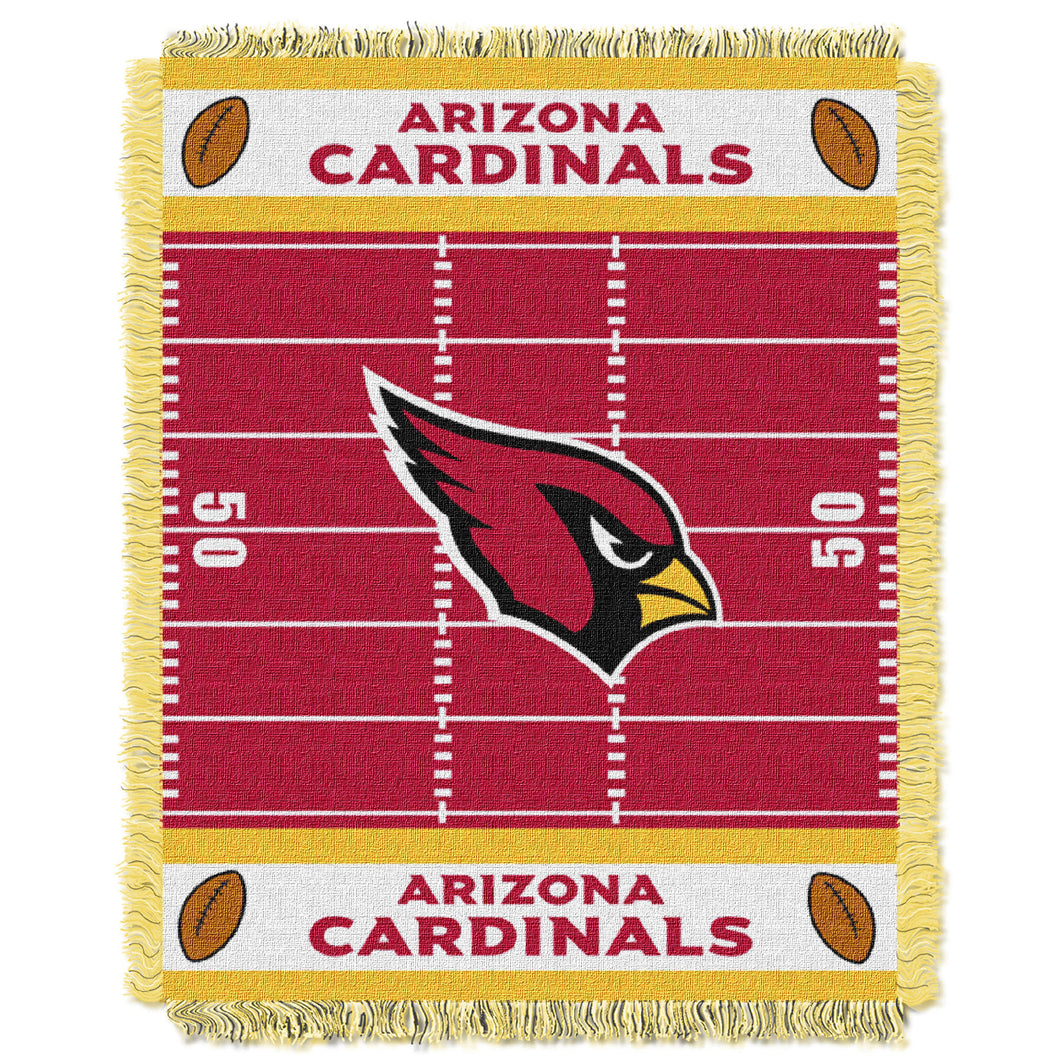 Cardinals  Triple Baby Woven Jacquard Throw 36