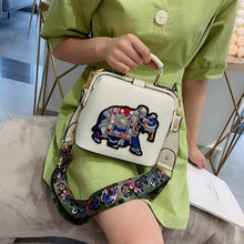 Load image into Gallery viewer, Vintage Embroidery Elephant Bags
