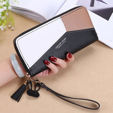 Load image into Gallery viewer, Zipper Leather Wallet
