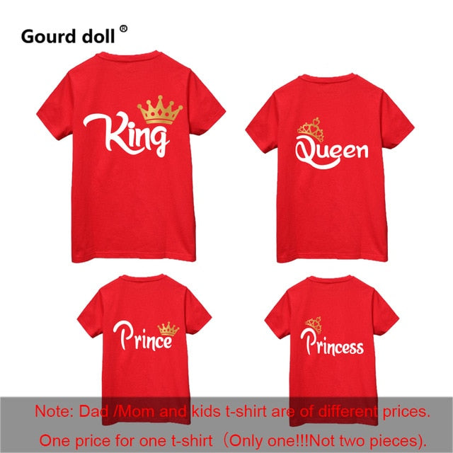 Family Matching Clothes  KING, QUEEN, PRINCE and PRINCESS