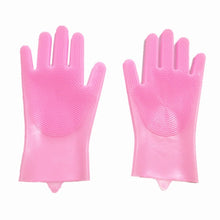 Load image into Gallery viewer, Magic Dishwashing Silicone Gloves
