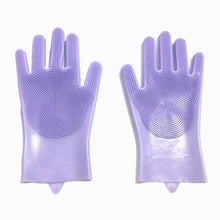 Load image into Gallery viewer, Magic Dishwashing Silicone Gloves
