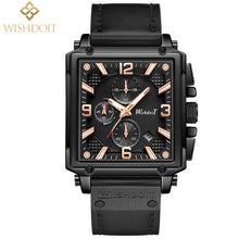 Load image into Gallery viewer, Waterproof Luxury Leather Square Watch
