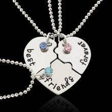 Load image into Gallery viewer, Best Friend Friendship Pendant 3 Piece Set
