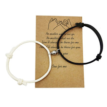 Load image into Gallery viewer, Magnet Bracelet Adjustable Rope
