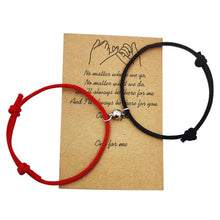 Load image into Gallery viewer, Magnet Bracelet Adjustable Rope
