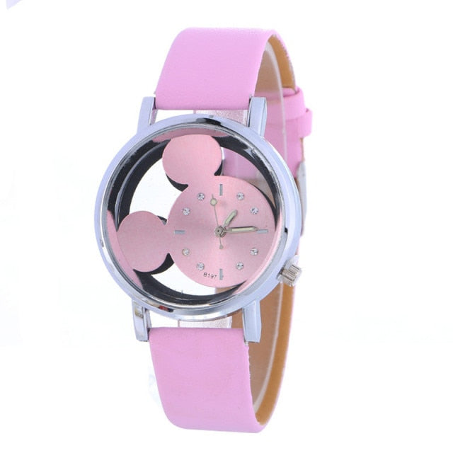 Double Sided Hollow Out Children Watch