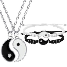 Load image into Gallery viewer, Tai Chi Yin Yang Adjustable Braid Chain
