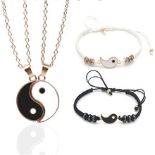 Load image into Gallery viewer, Tai Chi Yin Yang Adjustable Braid Chain
