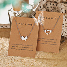 Load image into Gallery viewer, Butterfly Necklaces 2PCS/set
